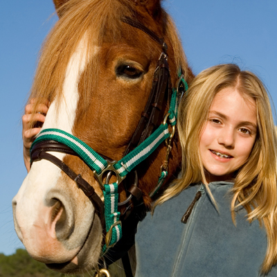 Girl and Horse